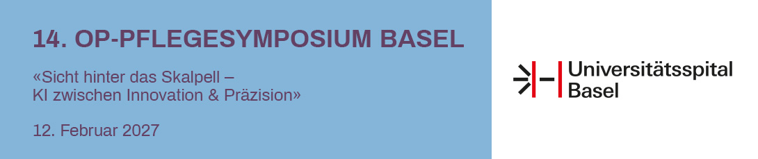 Header Banner für die Konferenz: 14. OP-Pflegesymposium. Diese geht vom 12. Februar 2027 bis 12. Februar 2027.